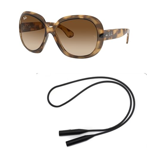 Ray-Ban RB4098 Sunglasses Bundle: RB 4098 JACKIE OHH II 642/13 Jackie Ohh Ii Havana Brown Gra and Universal Anti-slip Silicone Leash2