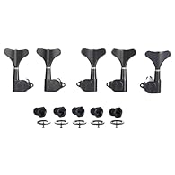 KAISH sealed bass tuning keys, compatible with most Ibanez/Yamaha/Schecter/Warwick/Washburn and other similar style electric/acoustic basses with a headstock tuner hole size of 14mm (9/16") 18:1 Tuning Ratio for excellent tuning accuracy and minimal ...