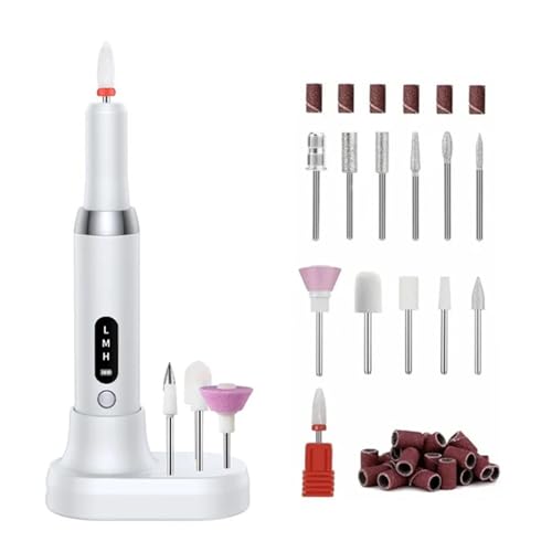 Polisseuse à ongles électrique, forets professionnels, meulage des, polissage, élimination peaux mortes, lime de ponçage, stylo, Machine manucure