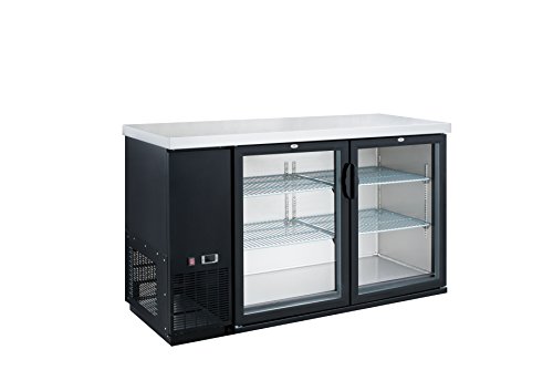 Dukers DBB60-H2 15.2 cu. ft. 2 Door Bar and Beverage Cooler