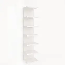 Prateleira Flutuante Multiuso MDF - Organizadora Moderna para Sala, Cozinha e Escritório (170cm Branco)