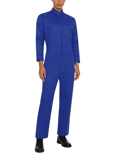 Combinaison travail femmes 100% coton confortable avec multipoches cargo