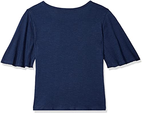 Image of EASYBUY Girl's Regular T-Shirt (SU21RA23GY Navy 9Y)