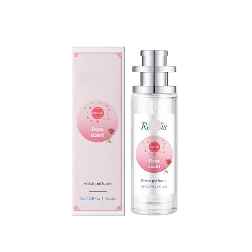 Perfume De Rosa Elegante For Mujer: Fragancia Fresca Y Duradera Que Irradia Un Encanto Único.(2PCS)