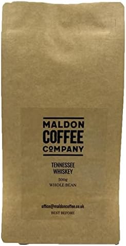 Maldon Coffee Company - Flavoured Locally Hand Roasted Whole Bean Artisan Coffee - 500g Pouch Bag (Hazelnut)