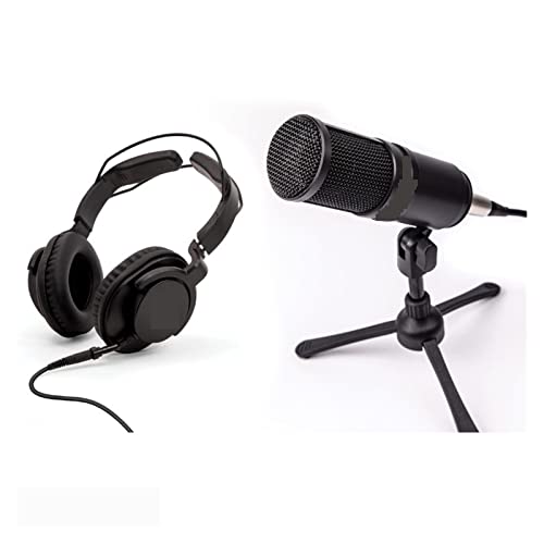 Pack podcast microphone et casque ZHP-1 avec support de micro de table