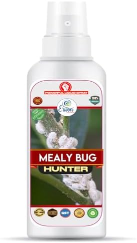 Erwon® Mealy Bug Hunter, Premium Essential Organic Powerful Liquid Spray for Removing Mealy Bugs from Plants. (200 ml)