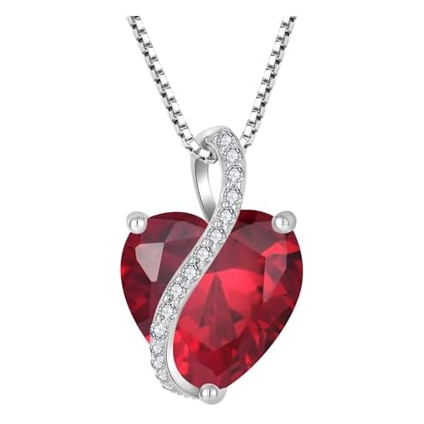 YL Collier Cœur Rubis Cover
