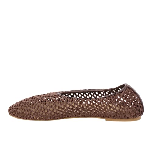 Image of Coconuts by Matisse Womens Marta Ballet Flats Casual - Brown