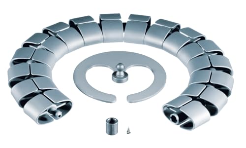 Bachmann Cable Conduit - Silver - 76cm 930.050, Cable Management, 930.050 (930.050, Cable Management, Silver, 0.75 m, 70 mm, 3.5 cm)