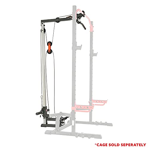 Sunny Health & Fitness Lat Pull Down Attachment Pulley System For Power Racks – Sf-Xf9927, Black #TOP6