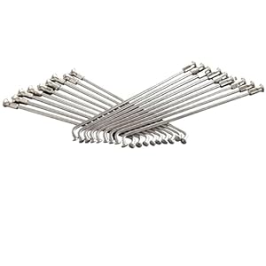 36Pcs 13G Stainless Steel Fit For Bicycle Spokes 122/124 138 139 179 228/250 255 268 270Mm Nipples End Caps E-Bike Part Accessories 8 31hckkck7yl. sl500 . ss300