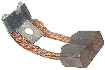 4 Pieces,New Brush,Compatible with, Starters, 0.51" / 13mm L, 0.75" / 19mm W, 0.31" / 8mm H, Delco / D750,16083,D-750,1F0083 / 141-12053