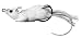 Koppers Floating Mouse Lure, 3-1/2-Inch, 1-Ounce, White/White