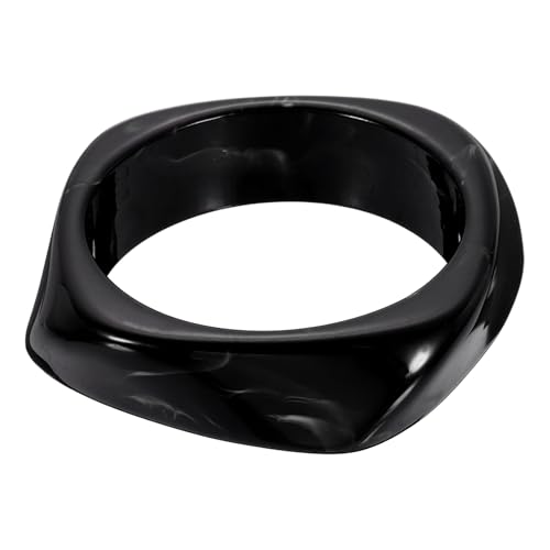 Bijoux déclaratifs bracelet jonc résine acrylique acétate écaille tortue