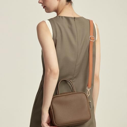 PandaHall 5 Color Adjustable Shoulder Strap, 28.152 Inch Leather Strap for PU Leather Crossbody Bag, Removable Tote Bag Strap with Gold Lobster Buckle3