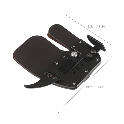 Protector de dedos de aleación de aluminio Healeved de cuero 2