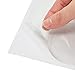 100 Pack Clear Self-Adhesive Pocket Label Holders for Index Cards 3x5, Bulk Top Load Plastic Sleeves for Storage - Clear Pocket Sleeves