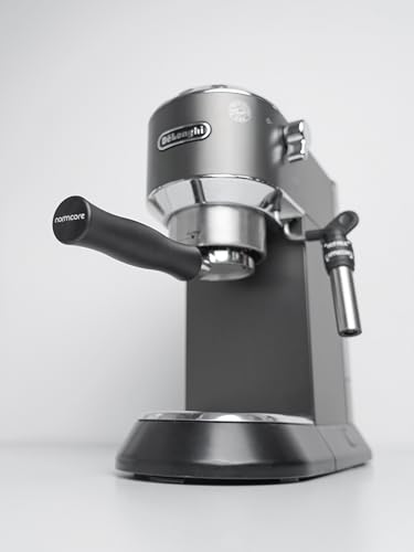 Image of Normcore 51mm Naked Bottomless Portafilter 3 Ears Fits Delonghi Dedica EC680 and EC685, and SMEG & EUPA Coffee Machines with Anodized Aluminum Handle - Included Portafilter Filter Basket