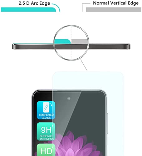 Tjs [3-Pack] Screen Protector Compatible With Samsung Galaxy A50/Galaxy A30/Galaxy A20 [Screen Coverage][Tempered Glass] Case Friendly, Shatterproof, Bubble Free, Anti-Fingerprint (Clear) #TOP4