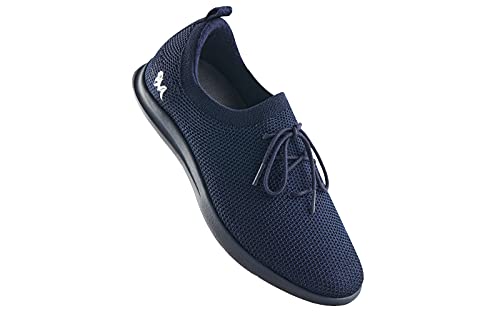 Image of Neeman's ReLive Knit Casual Lace Up Sneakers for Men | Trendy, Lightweight, Breathable Stylish Shoes | Padded Insole for Extra Support | Walking, Travelling, Outdoor Shoes for Men