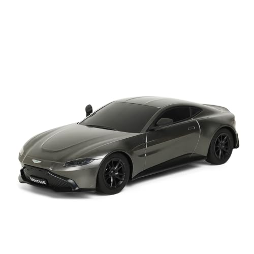 Image of Aston Martin Vantage Remote Control Car, RC Model Car of Scale 1:18 Reality Remote Control Car, 6Yrs+, Grey
