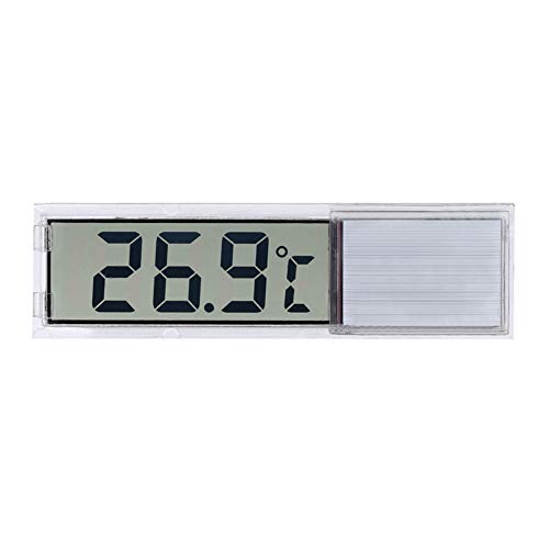 quanjucheer Termómetro para Acuario, LCD 3D, termómetro Digital de Temperatura para Tanque de Peces Cover
