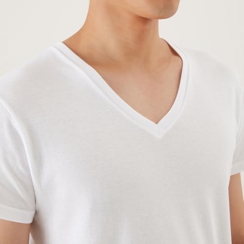 グンゼ インナーシャツ the STANDARD VネックTシャツ 2枚組 メンズ CK9015Z の商品画像 3