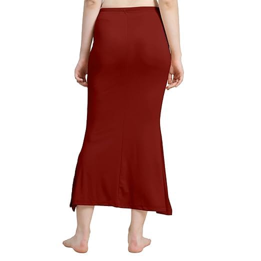 Image of Women's Soft Comfy Pleated Saree Fishcut I Saree Shapewear Flare Petticoat for Women, Lycra Cotton Blended, Petticoat, Skirts for Women, Shape Wear Dress for Saree