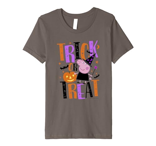 T-shirt Peppa Pig Halloween idéal pour la récolte des bonbons d'automne enfant