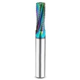 WKSTOOL UNC 6-32 Pipe Internal Thread Mill Solid Carbide Coated Unified Precision Parallel Helical Flute...