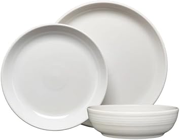 Fiesta Classic Porcelain Coupe Bowl Set 3-Piece, 40 oz