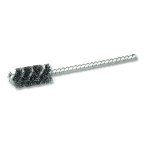 Image of Weiler 21175 5 /16 inch Power Tube Brush, .005 inch Steel Wire Fill, 1 inch Brush Length, Made in the USA