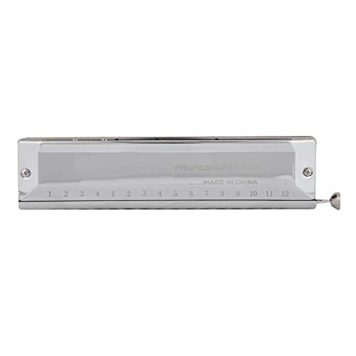 MAGT Harmonica Chromatique, Harmonica Chromatique Professionnel Harmonica Blues Harmonica 16 Trous pour Débutant Adultes… - Les Beatles, Paul McCartney, John Lennon, RIngo Starr, George Harrison MAGT Harmonica Chromatique, Harmonica Chromatique Professionnel Harmonica Blues Harmonica 16 Trous pour Débutant Adultes… – Image 8