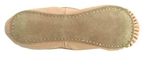 Dancina Ballet Shoes for Girls and Toddlers - Premium Leather Upper with Full Suede Sole3