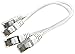 Ideal Industries 150055 2 x Patch cables - 30cm Cat 5e STP