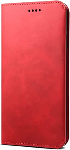 Étui iPhone 11 Pro RFID blocage GUMMMY rouge avec support vidéo