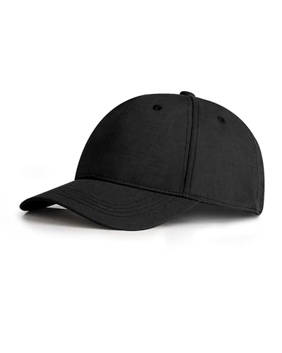 Zylioo M/L/XL/XXL Basecap Leinen Herren für Großen Kopf Sonnenschutz Kappe UPF50+ Baseballkappe Sommer Baseball Cap