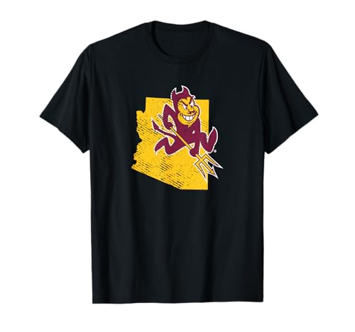 Arizona State University Sun Devils State Shape T-Shirt