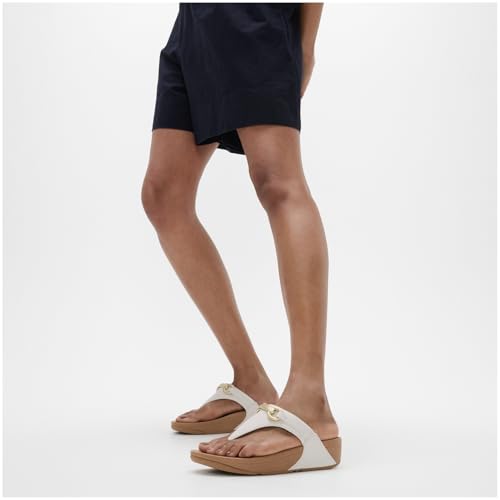 Image of FitFlop Lulu Chunky-Snaffle Leather Toe-Post Sandals