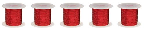 Remington Industries 24SNSP 24 AWG Magnet Wire, Enameled Copper Wire, 1.0 lb, 0.0221