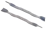 2 cuchillas para cortacésped de 42 cm derecha e izquierda para Alpina AT5 84 HC HCB/BT 84 B HCB