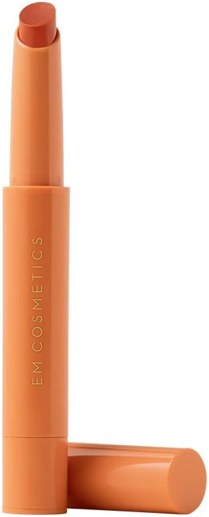 EM COSMETICSLip Cushion Tinted Lip Luminizer, Tinted Lip Balm, 1.6 g/0.05 oz (Faded Clementine)