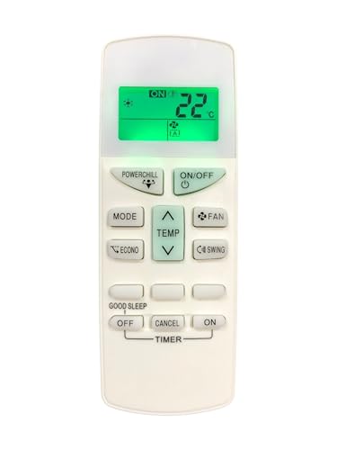 Image of Upix AC Remote No. 132A (with Backlight), Compatible /Replacement for Daikin & Daikin Inverter AC Remote Control (Exactly Same Remote Will Only Work)