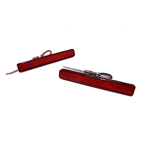 Amazon.co.jp: Wagon R MH23 MH34 LED Reflector SMD 48 LEDs Red Tail