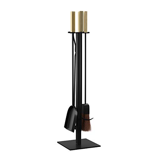 Furniture HotSpot Vancedale Modern Fireplace Tools – 4pc Set by Furniture HotSpot - Used condition - US$31.77
