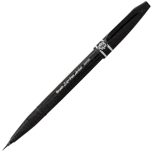 Pentel Sign Pen Micro Brush SESF30BP6M feutre pinceau noir dessin calligraphie
