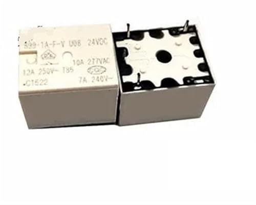 Relais 899-1A-FV 24VDC Song Chuan pour circuit imprimé, lot de 10 pièces