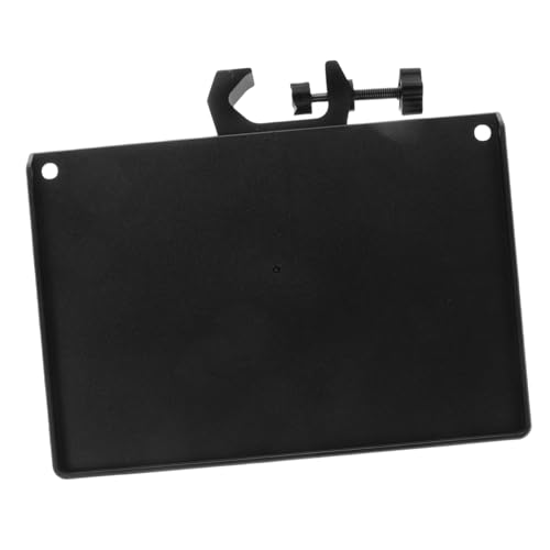 GOOHOCHY マイクラック マイクスタンドトレイ USBマイク マイクスタンドデスク ホルダー 譜面台 デスクト マイクスタンド マイクスタンド パーカッションラック プラスチック Black