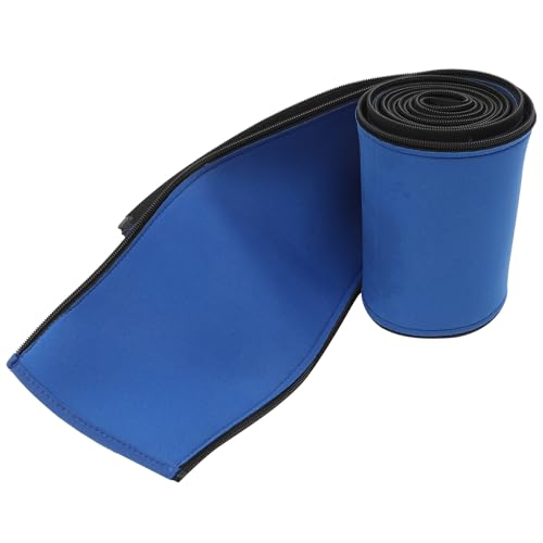 WRITWAA Cubierta para Barandilla de Piscina 10Ft 300Cm Cremallera Funda Antideslizante Resistente para Barandilla de Escalera Protección Segura para Piscina Material Duradero y